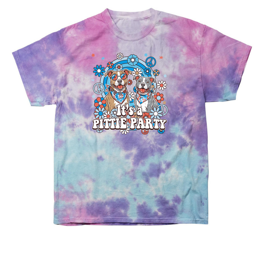 Pittiefest 2026, a Cotton Candy Classic Tie Dye Tee
