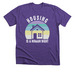 Hope for Housing, a Heather Team Purple Premium Unisex Tee