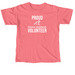 Volunteer logo shirt, a Watermelon Comfort Colors Unisex Tee