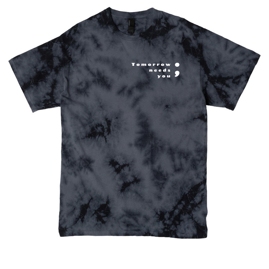 2.8 Towards Tomorrow | in memory of ZJK, a Black Crystal Tie Dye Tee