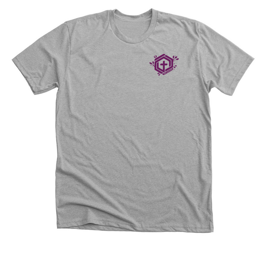 2026 NEPA Synod Assembly Two-sided, a Athletic Heather Premium Unisex Tee