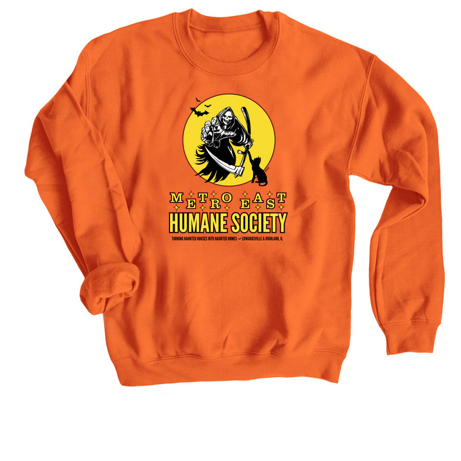 Halloween Spirit, a Orange Crewneck Sweatshirt