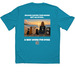(Volunteers) We don't leave them behind, a Atomic Blue Classic Performance Tee (back-view)