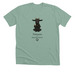 Namaste at Magnolia Harbor, a Heather Dusty Blue Premium Unisex Tee