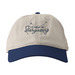 I'd Rather Be Stargazing Hats&nbsp;, a Oyster/ Pacific Printed Eco Baseball Cap