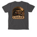 The Cooler Ranger edition&nbsp;, a Pepper Comfort Colors Pocket Tee (back-view)
