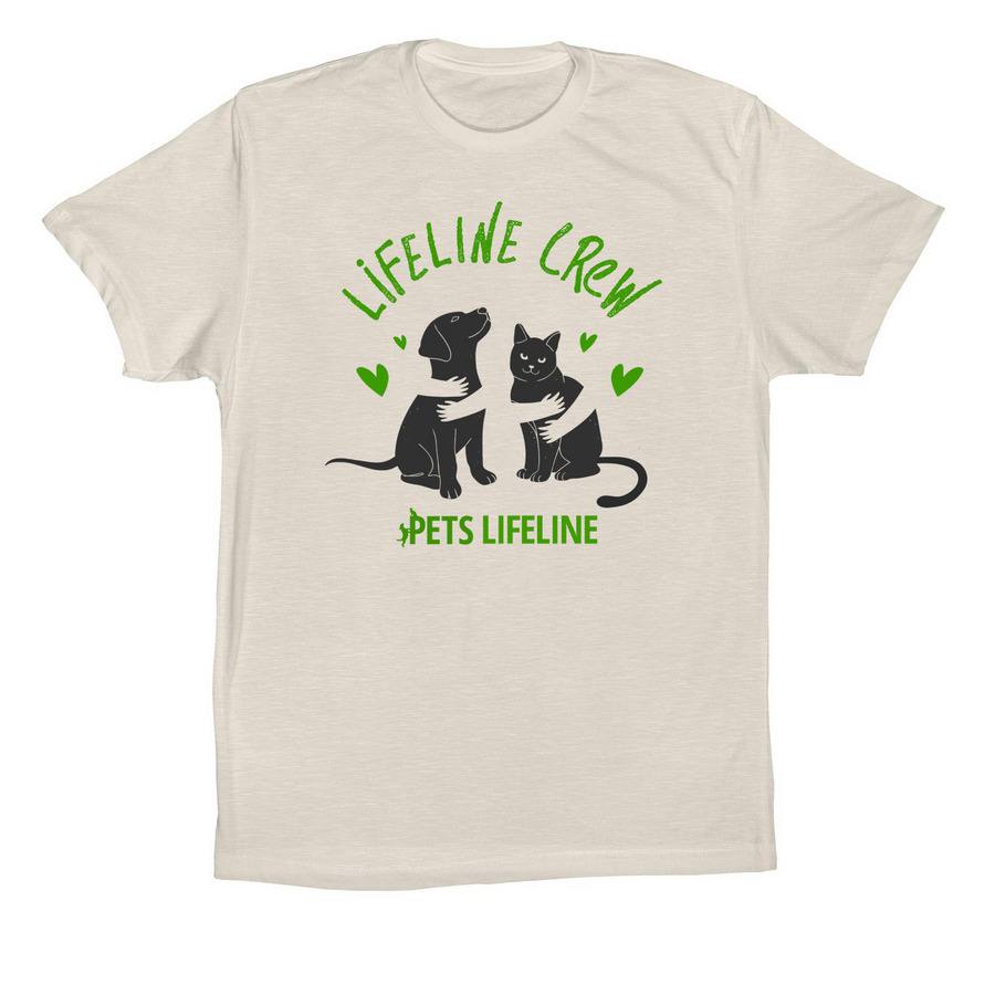 Lifeline Crew Shirts & Hoodie, a Dust Premium Cotton Tee