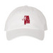 Tuscaloosa Mikey Hat, a White Printed Pigment Dye Baseball Cap