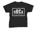 oRCa, a Black Youth Unisex Tee