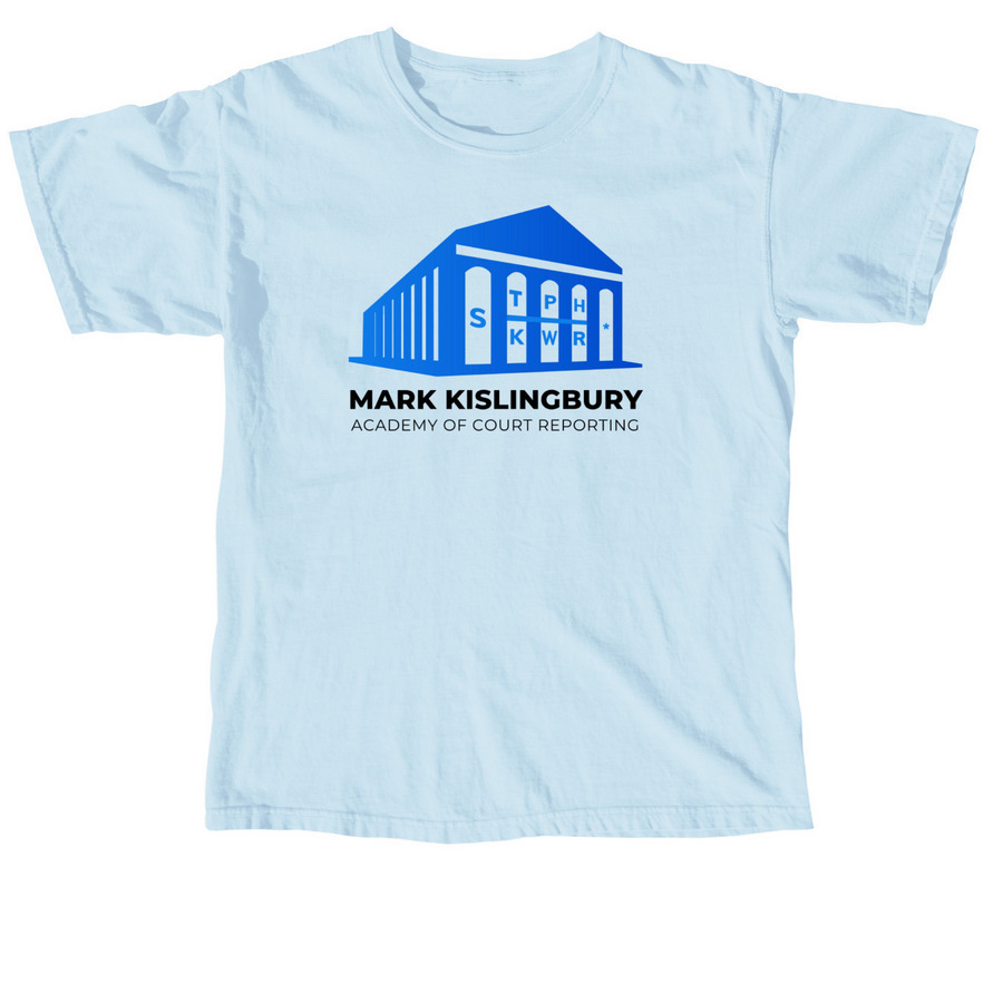 MKA Logo, a Chambray Comfort Colors Unisex Tee