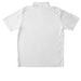 St. Stephen's UCC Polo Shirt, a White Unisex Performance Polo (back-view)