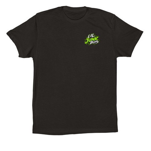 Lil Junk Boys, a Black Premium Cotton Tee