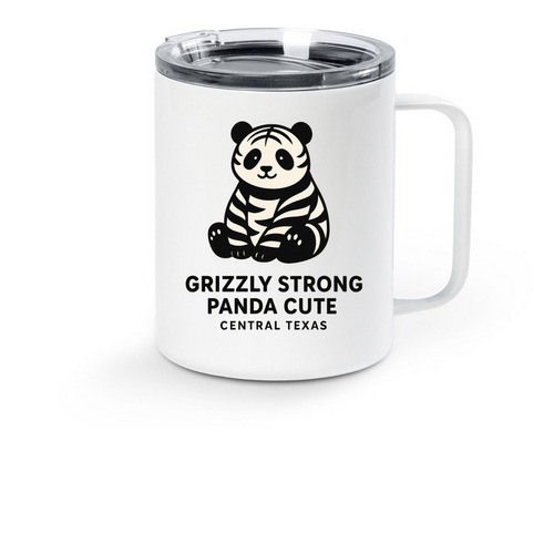 OFFICIAL MAPE MEET-UP MUG, a White Stainless Steel Travel Mug