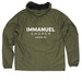 Immanuel Windbreaker, a Army Quarter-Zip Windbreaker (back-view)