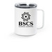 Stainless Steel Sloth Mug, a White Stainless Steel Travel Mug
