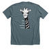 Valley Drive Clothing Fundraiser, a Heather Slate Premium Unisex Tee (back-view)