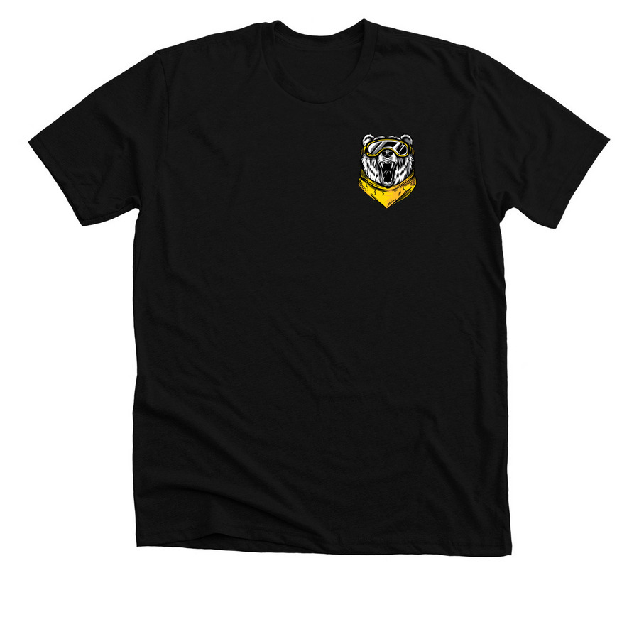 773 FSS Bears That Care Morale Attire, a Solid Black Blend Premium Unisex Tee