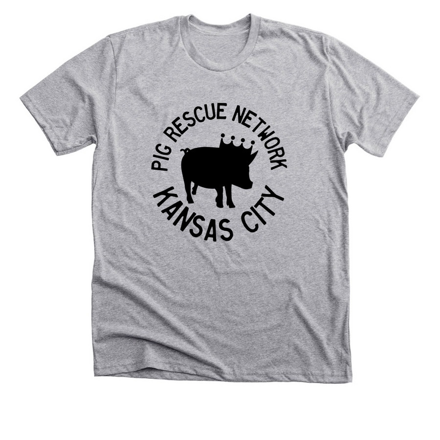 KCPRN Classic - Black, a Athletic Heather Premium Unisex Tee