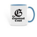 Gottesmug, a Light Blue Two-Tone Ceramic Mug