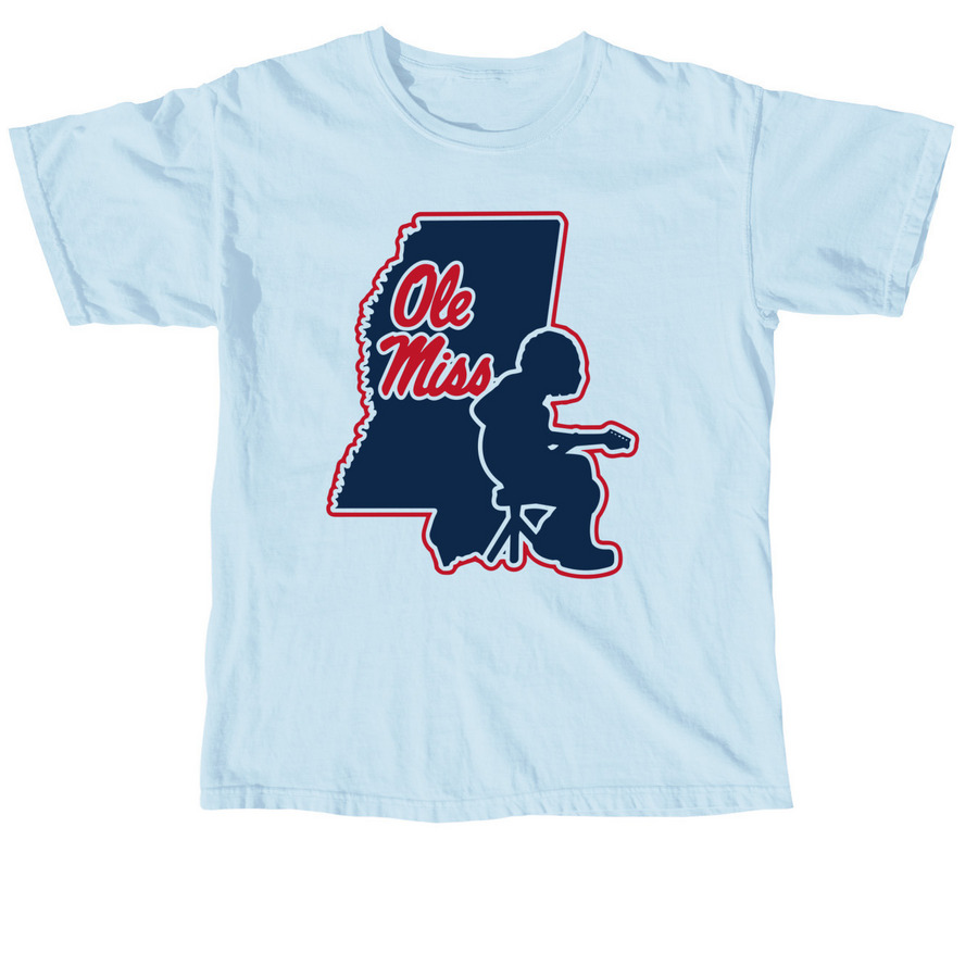 Oxford Mikey Tee&nbsp;, a Chambray Comfort Colors Unisex Tee