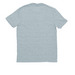 No Kings!, a I Like You Blue Allmade Eco Triblend Unisex Tee (back-view)