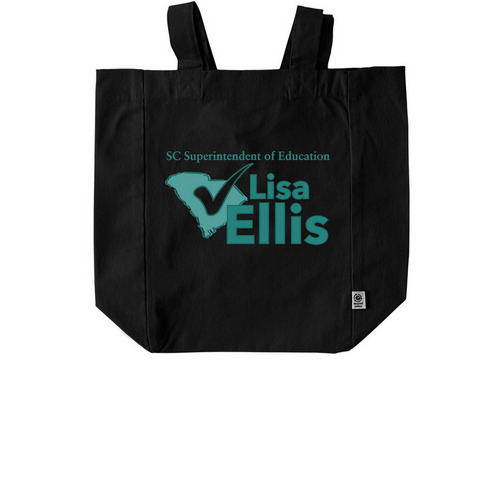 Campaign Tote Bag, a Black Recycled Cotton Tote Bag