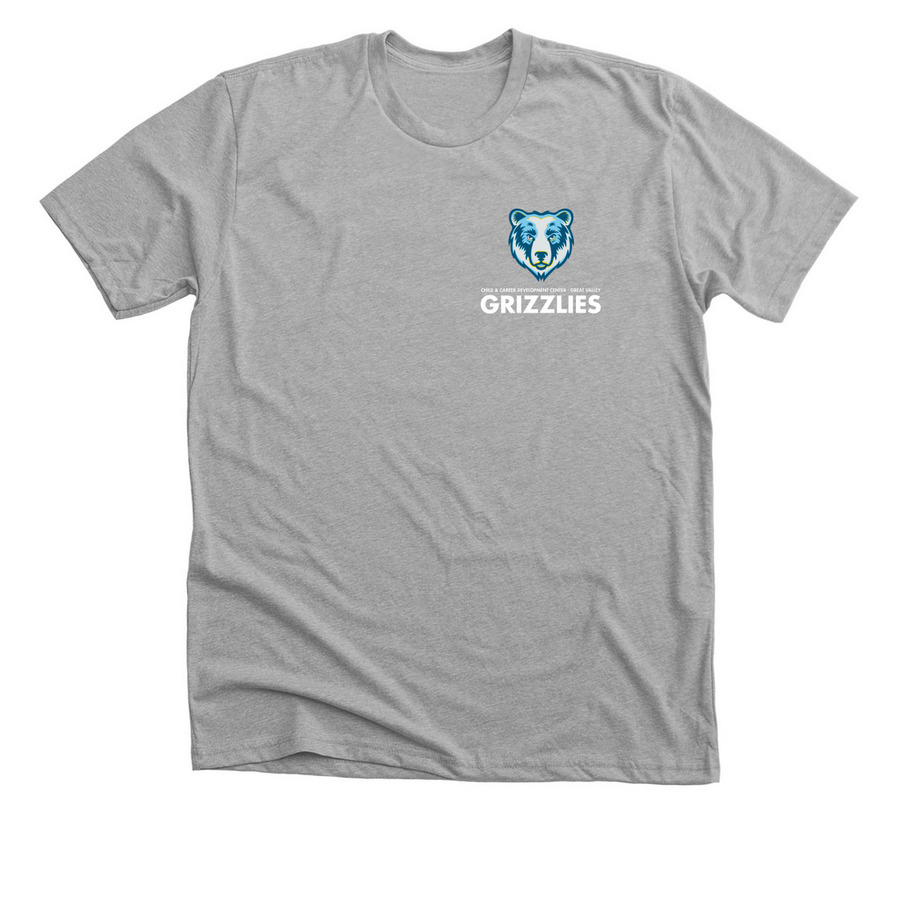 CCDC Great Valley, a Athletic Heather Premium Unisex Tee