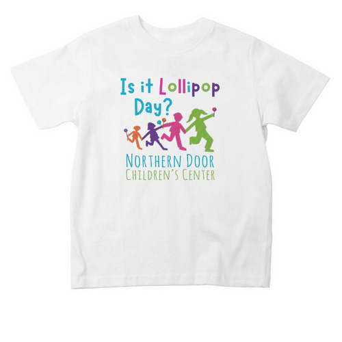 Lollipop Day! (Toddlers), a White Toddler Tee