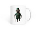 Pug Mug Leprechaun&nbsp;, a White Coffee Mug