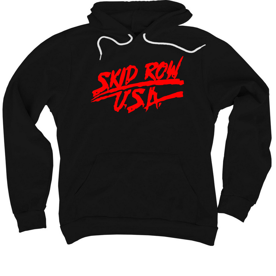 SKID ROW - U.S.A., a Black Premium Pullover Hoodie
