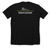 Team Colton, a Solid Black Blend Premium Unisex Tee (back-view)