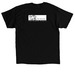 Defend Human Rights, Pride Edition, a Black Classic Unisex Tee (back-view)