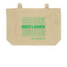 Bike Lanes Tote, a Oyster Large Organic Cotton Tote Bag