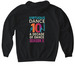 Season X Hoodie, a Black Gildan Softstyle Pullover Hoodie (back-view)