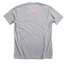 Pizza Charge, a Athletic Heather Premium Unisex Tee (back-view)