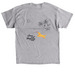 Suns Out, Tongues Out, a Sport Grey Classic Unisex Tee (back-view)