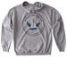 Wings on Water Warm Wear, a Sport Grey Gildan Softstyle Pullover Hoodie (back-view)