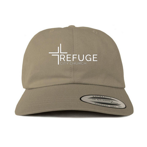 Refuge City Hats!&nbsp;, a Khaki Printed Classic Baseball Cap
