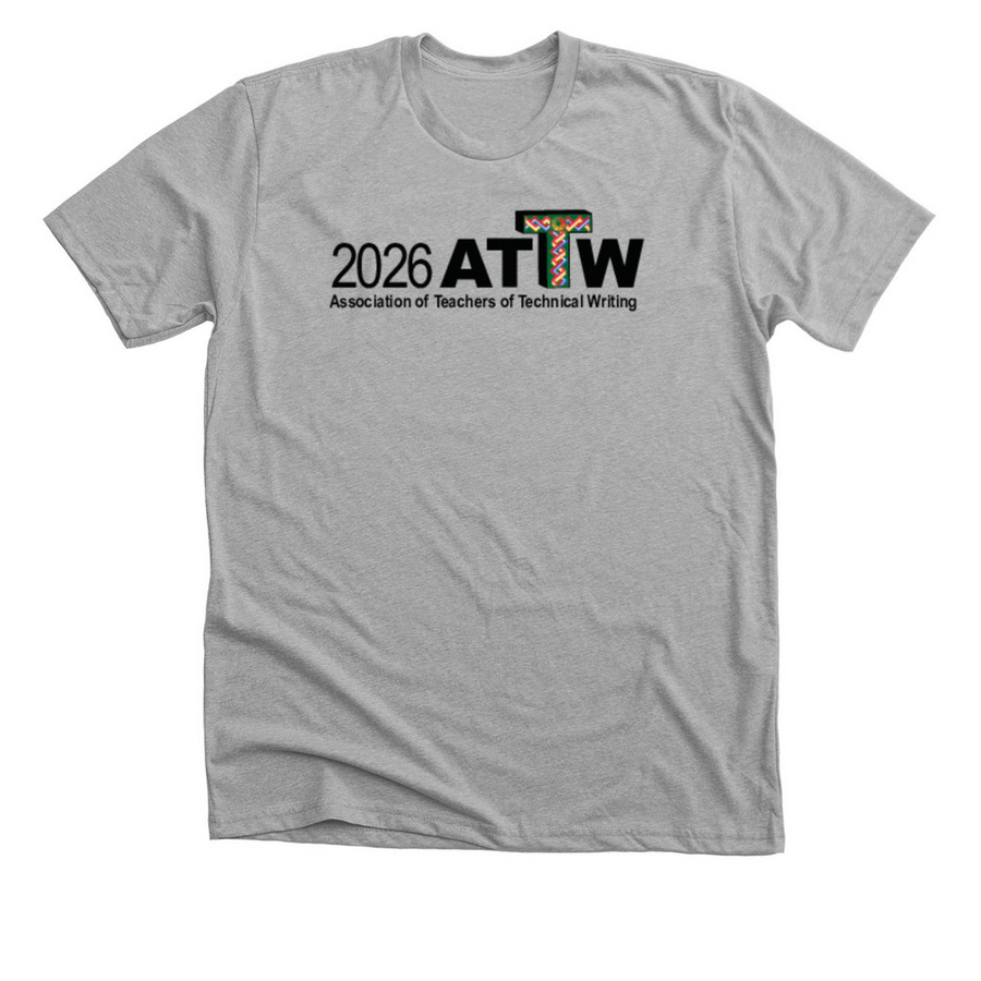ATTWcon '26, a Athletic Heather Premium Unisex Tee