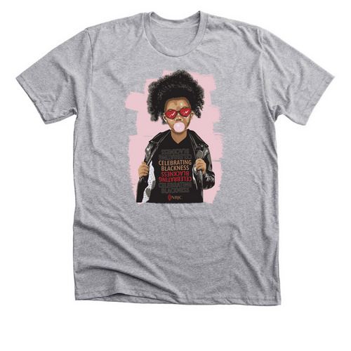 NBJC Fundraiser&nbsp; #AllBlackLivesMatter, a Athletic Heather Premium Unisex Tee
