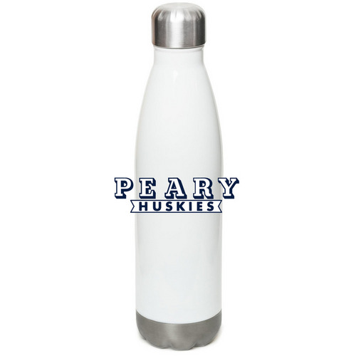 Water You Waiting For?, a White Stainless Steel Water Bottle