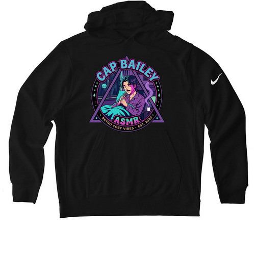 SynthBailey, a Black Nike Club Fleece Pullover Hoodie