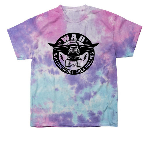 WAR Spring Swag, a Cotton Candy Classic Tie Dye Tee