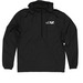 Logo Windbreaker, a Black Quarter-Zip Windbreaker