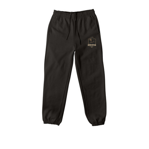 Doberman Club, a Black Premium Heavyweight Jogger
