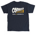 Corvallis Oregon - Block 15, a Navy Classic Unisex Tee