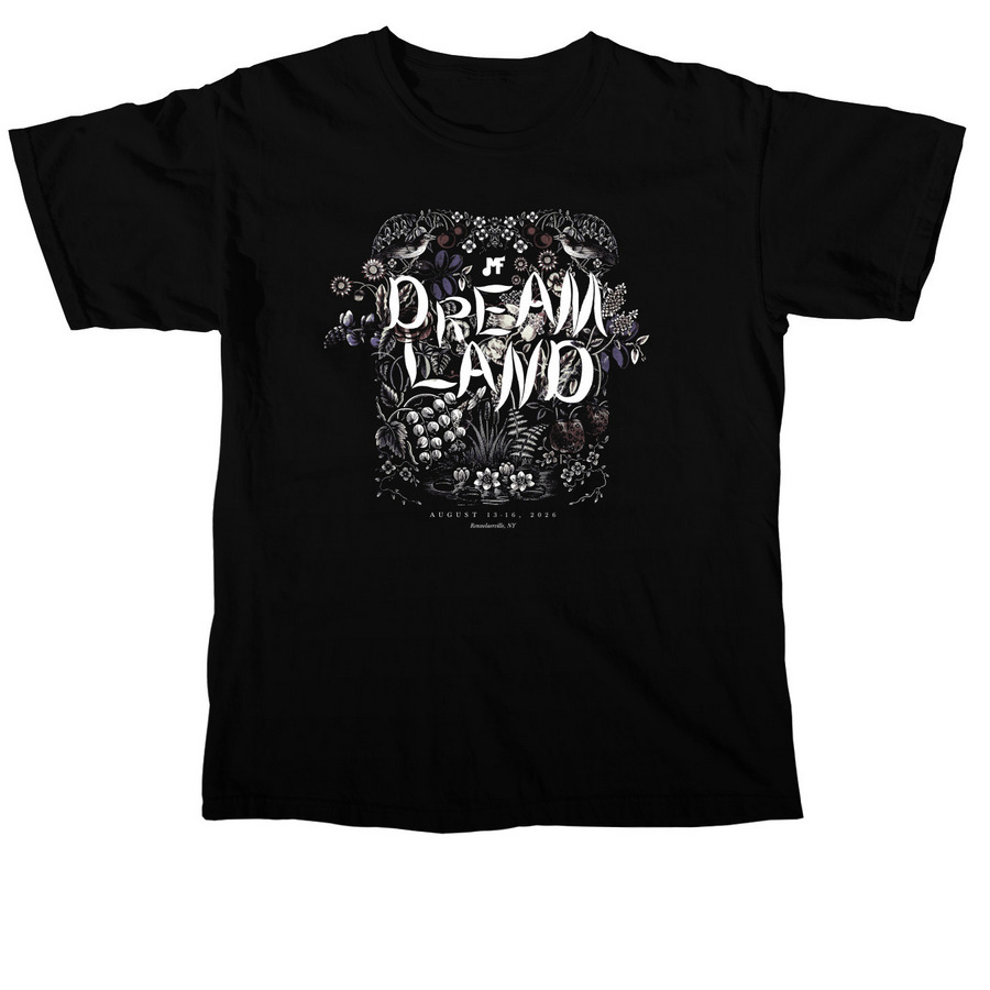 Secret Garden, a Black Comfort Colors Unisex Tee