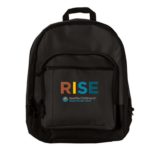 RISE Backpack, a Black Everyday Backpack