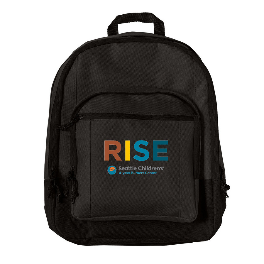 RISE Backpack, a Black Everyday Backpack
