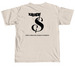 FCC Students Logo Tops (Black Design), a Ivory Comfort Colors Unisex Tee (back-view)